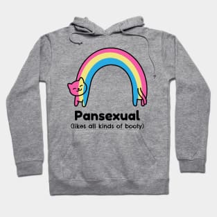 Pansexual (Like all kinds of booty) Design for PRIDE 2020 Hoodie